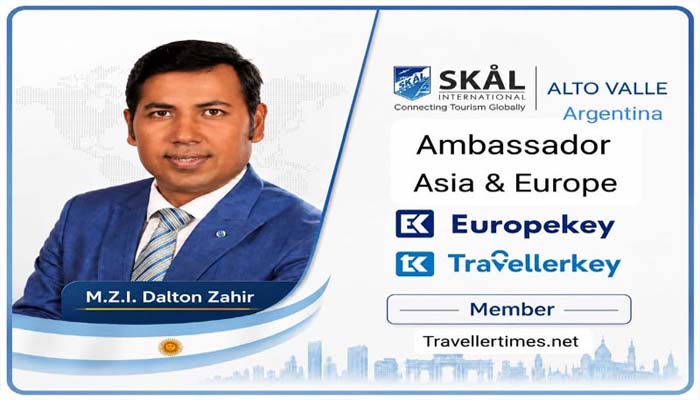 আর্জেন্টিনার স্কাল ইন্টারন্যাশনালের আন্তর্জাতিক দূত হলেন বাংলাদেশের ডালটন জহির