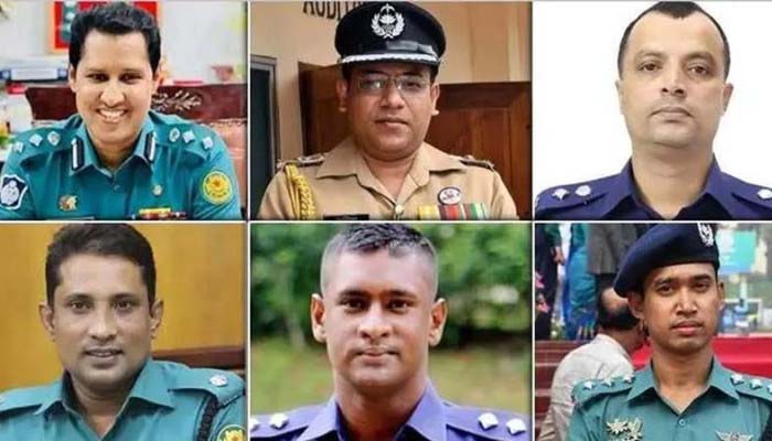 চাকরি গেল বিপ্লব, ইকবাল, সুদীপ, রুহানীসহ ৬ পুলিশ কর্মকর্তার