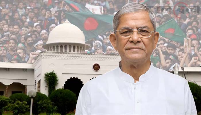 পৌর চেয়ারম্যান থেকে বঙ্গভবনের পথে মির্জা ফখরুল
