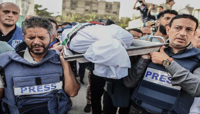 গাজায় থামছে না সাংবাদিক হত্যা, প্রাণহানি ছাড়াল ২৬৩