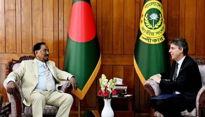 বঙ্গোপসাগরে তেল-গ্যাস উত্তোলনে সুইডিশ কোম্পানিকে স্পিকারের আহ্বান