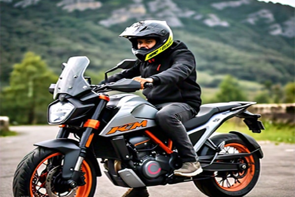 KTM 930 Adventure bike